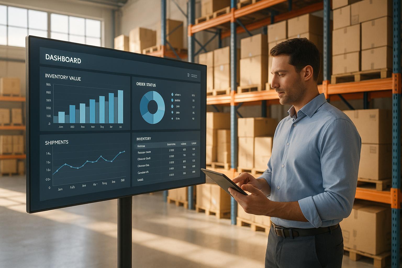 How ERP Enables Real-Time Supply Chain Visibility