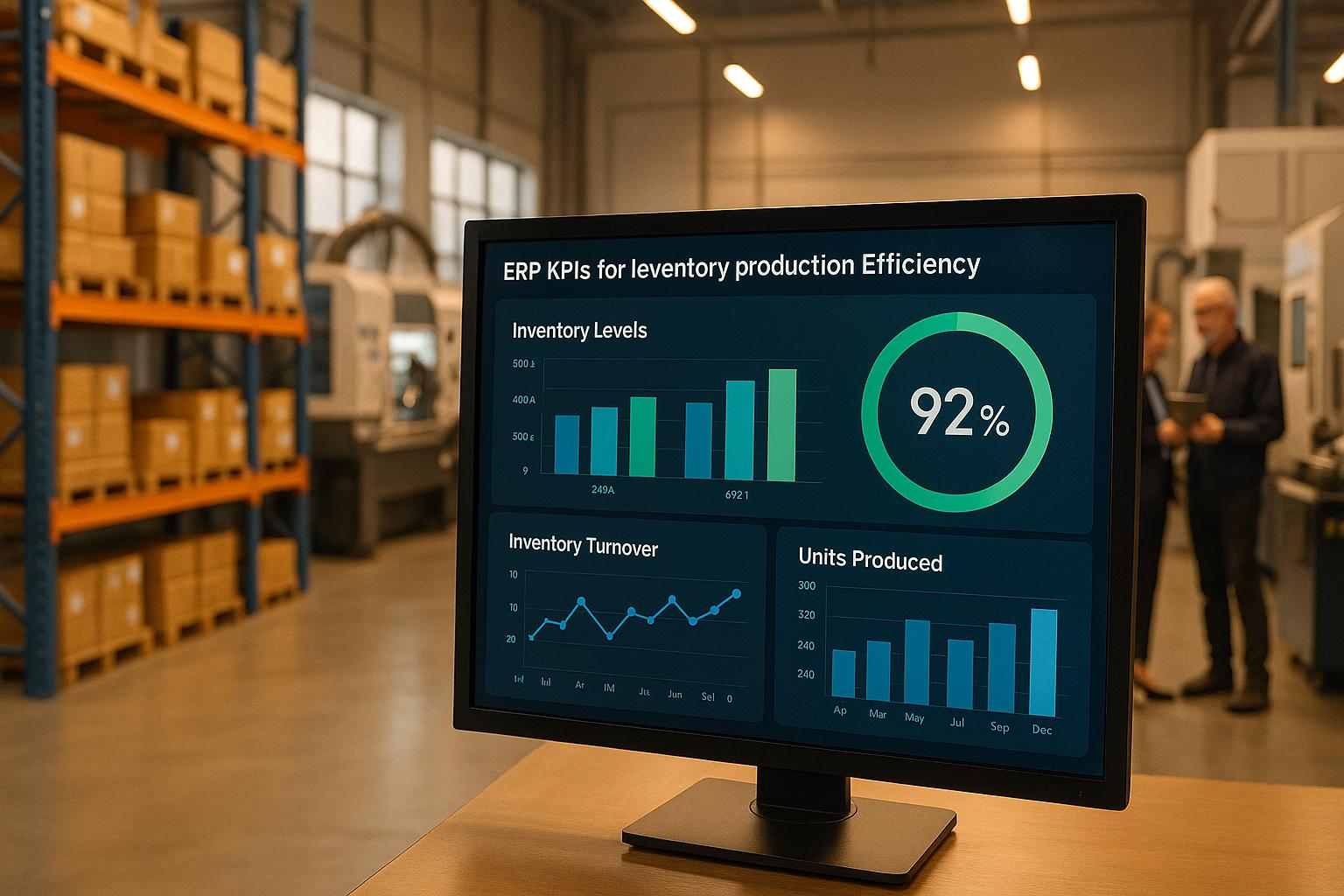 ERP KPIs for Inventory and Production Efficiency