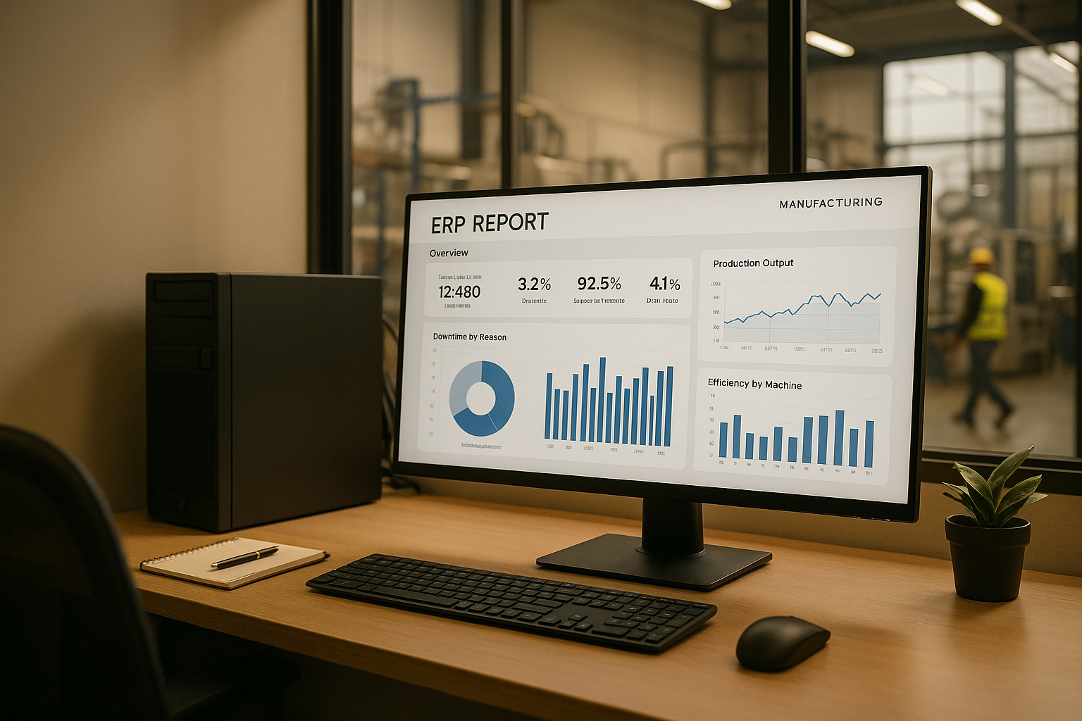 How to Customize ERP Reports for Manufacturing